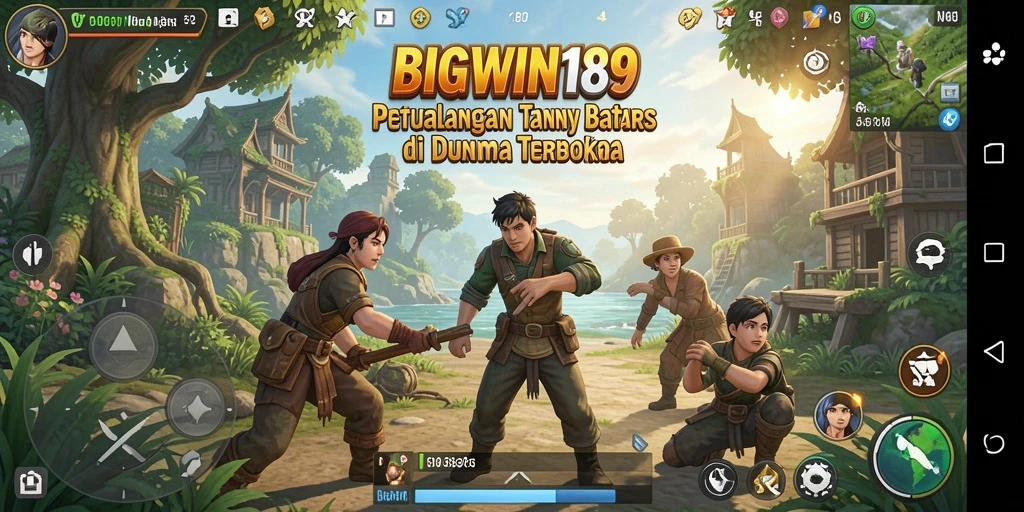 Tampilan menakjubkan dari petualangan di dunia Open World BIGWIN189.