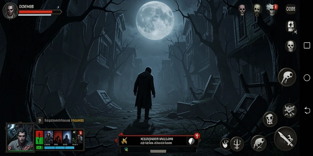 Tangkapan layar menampilkan momen gameplay DOREMI88 yang menegangkan.