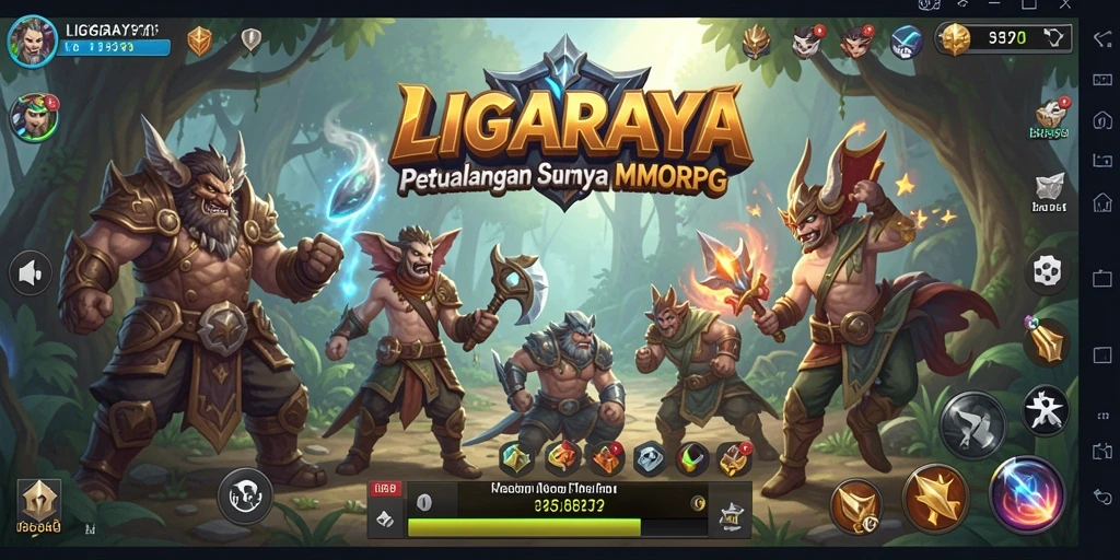 Gameplay seru dan grafis menakjubkan dalam LIGARAYA