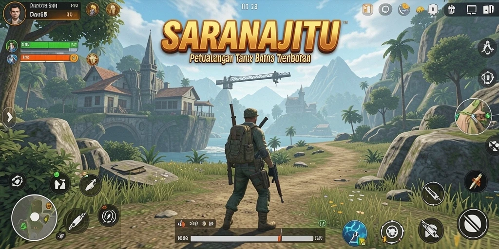 Gameplay menakjubkan di dunia terbuka SARANAJITU.