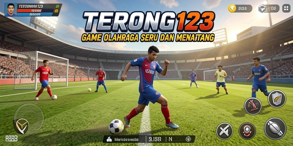 Tangkapan layar gameplay TERONG123 yang menampilkan aksi olahraga seru.