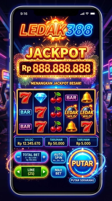 Pengguna sedang mengunduh aplikasi dari ledak388.